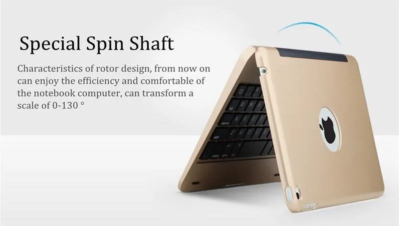 Беспроводная Bluetooth клавиатура для iPad mini 1 2 3 Клавиатура чехол 7,9 'защитный портативный чехол для iPad mini 2 3 чехол с клавиатурой