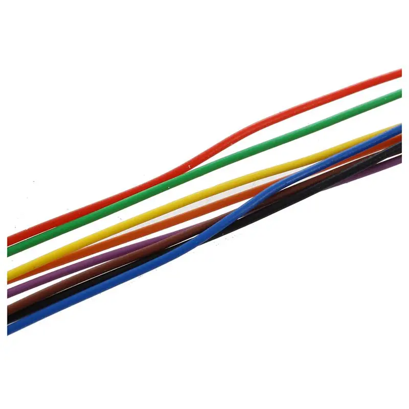 P/N B 30 1000 200 м 30AWG 8 жильный Цветной изоляции Тесты упаковки кабеля широко можно
