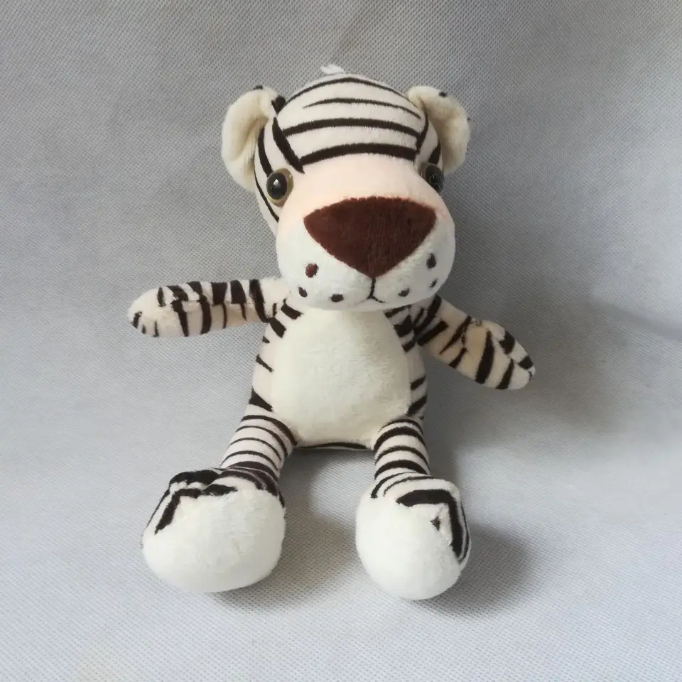

about 20cm sitting jungle tiger plush toy soft doll baby toy birthday gift b2011