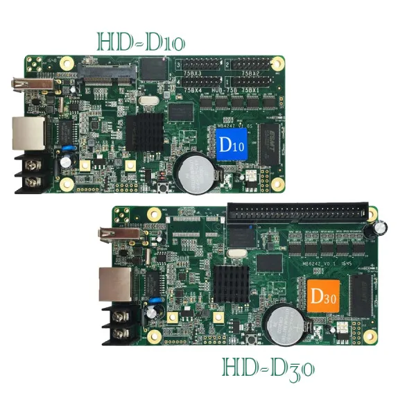 Асинхронный RGB контроллер HD D30 + wifi режим для lintel Полноцветного светодиодного