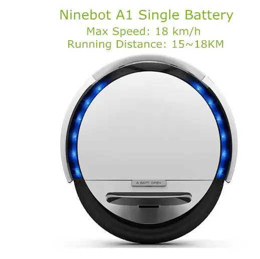 Single Battery Ninebot один A1 одно колесо самобалансирующийся скутер поддержка одиночных двух батарей умный электрический Моноцикл Ховер скейт доска - Цвет: Single Battery
