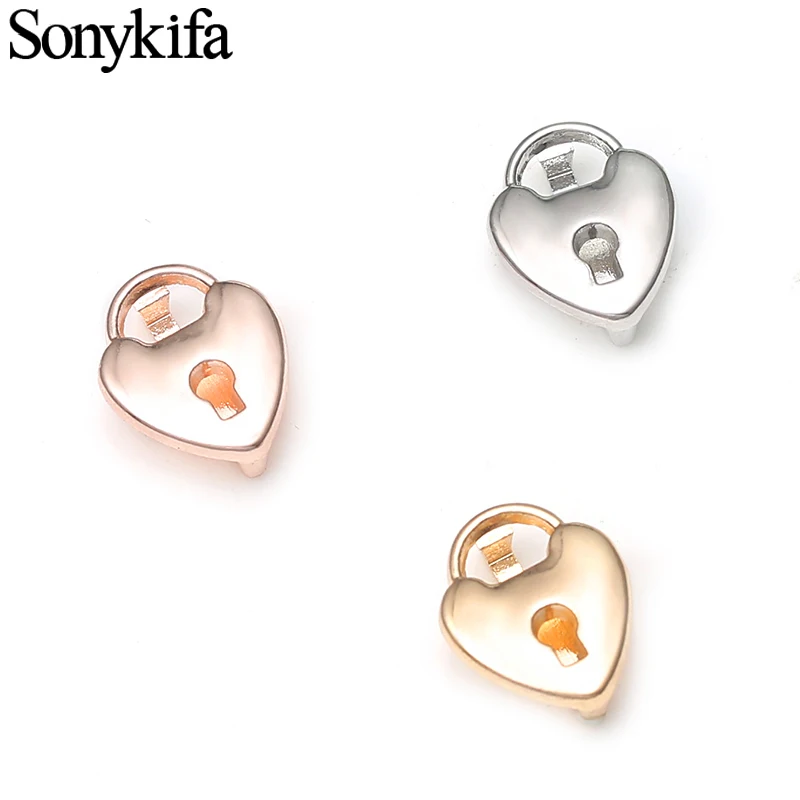 BRACE CODE Jewelry Heart Padlock Charm Keys Fit Metal Mesh Bracelets 2019 Hots Brand Beads Bracelet DIY Making | Украшения и