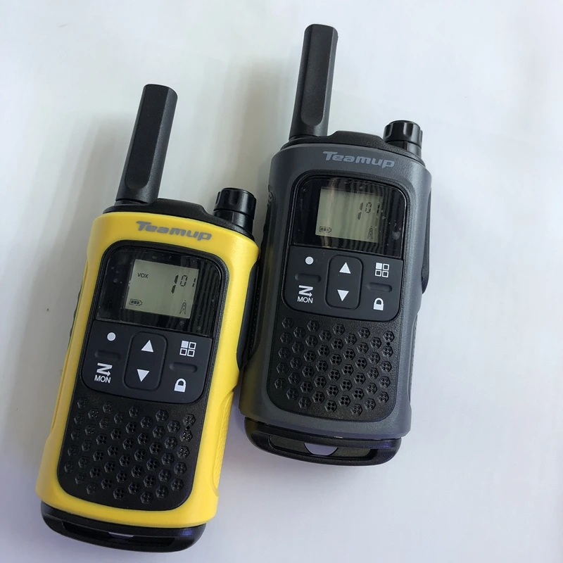 2 шт. Walki talki UHF 400 470 МГц 20CH Портативное двухстороннее радио с наушником