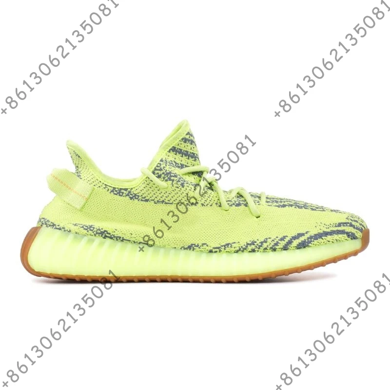 Static 350 running shoes for men women BELUGA bred ZEBRA cream BUTTER SESAME BLUE TINT mens trainer breathable sports sneakers | Спорт и