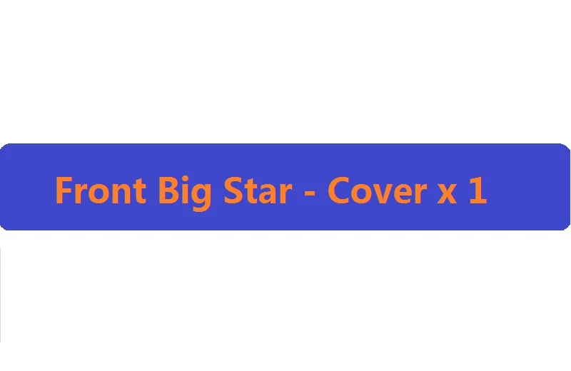 Front Big Star-Cover 3D хром W221 W222 эмблема S63 S350 S500 4matic S CLA с буквенным принтом авто наклейка значок для автомобиля Логотип Эмблема для Мерседес Mercedes Benz AMG - Цвет: Front Big Star-Cover