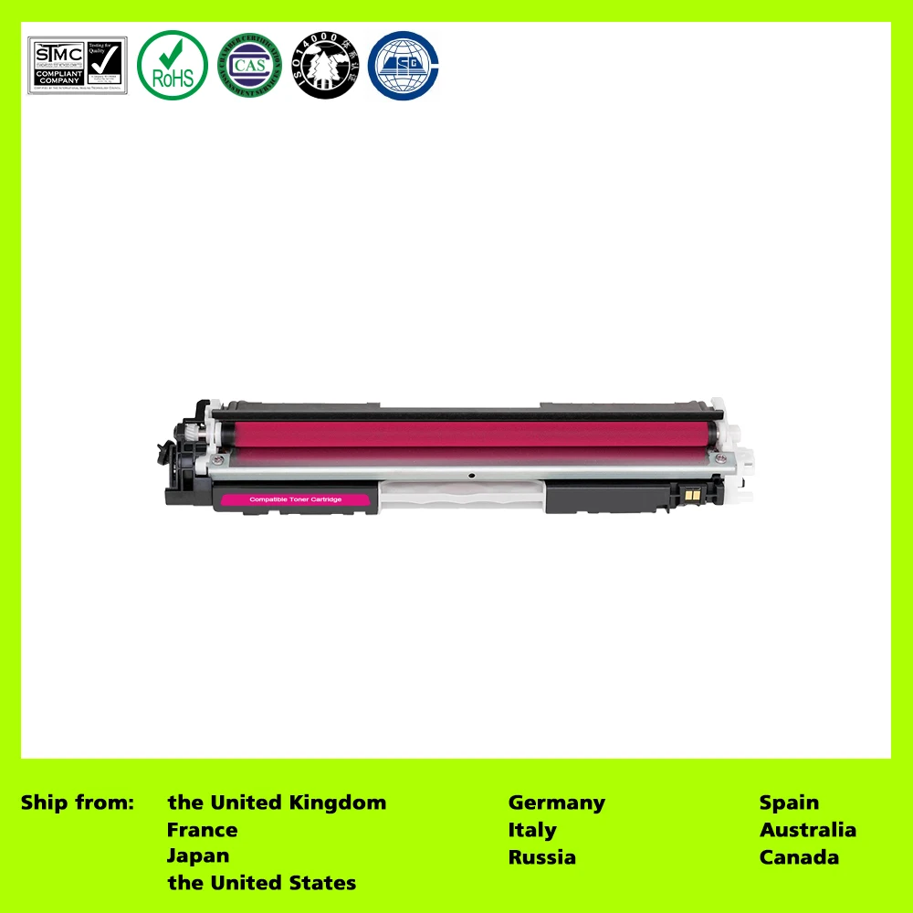 Любой 1 совместимый для 130A CF350A CF351A CF352A CF353A (1-Pack) Тонер-картридж hp color LaserJet Pro MFP