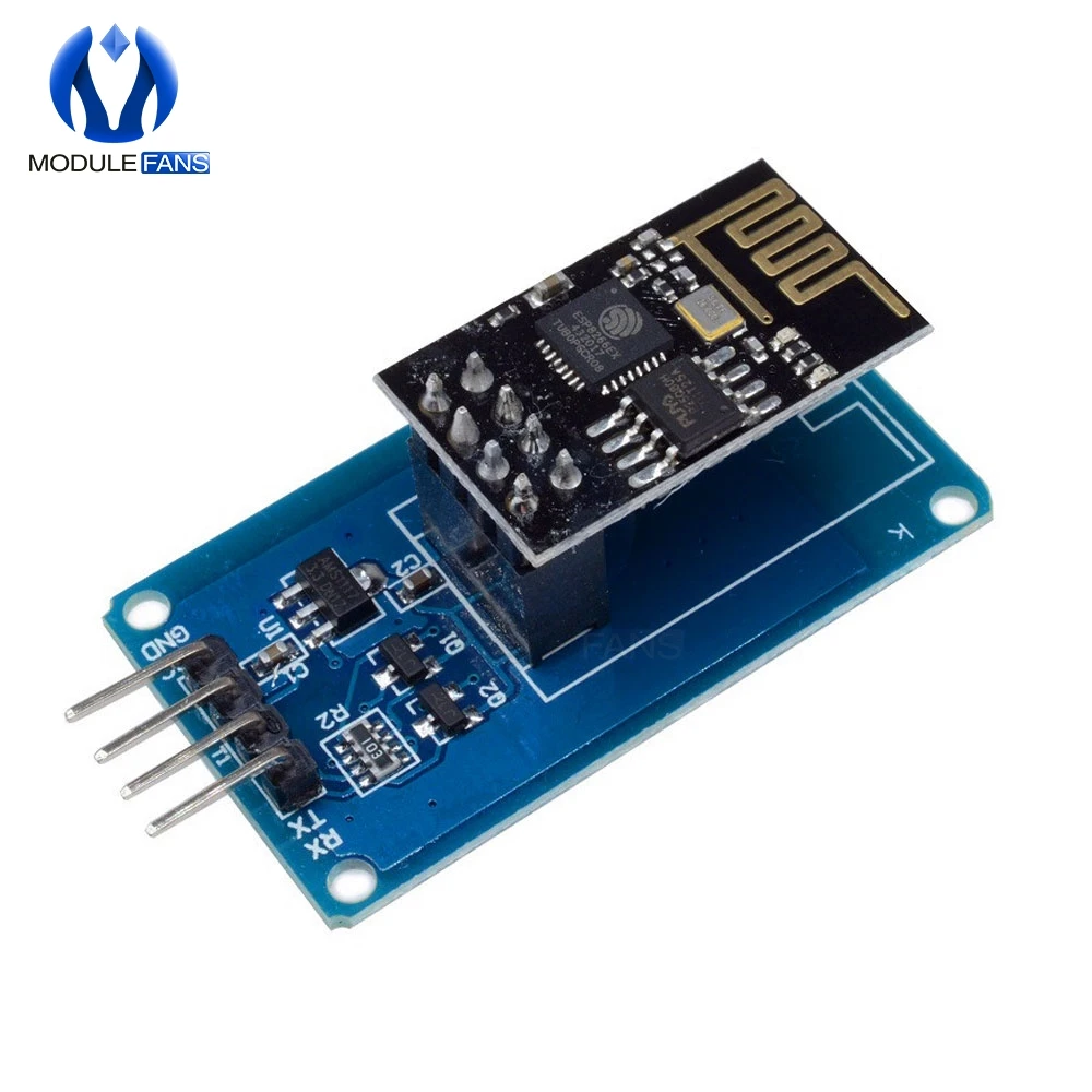 ESP8266 ESP 01 ESP01 последовательный беспроводной модуль Wi Fi для приемопередатчика Arduino