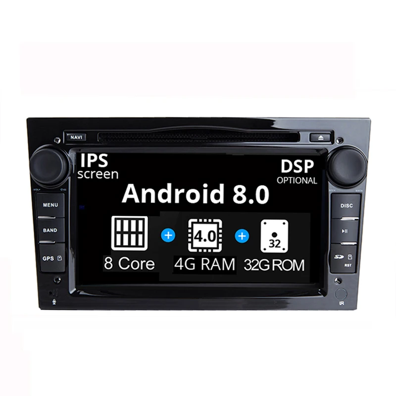 4G Android 8 0 1 2 DIN DVD gps для Vauxhall Opel Astra H G J Vectra Antara Zafira Corsa Vivaro Meriva Veda 2din