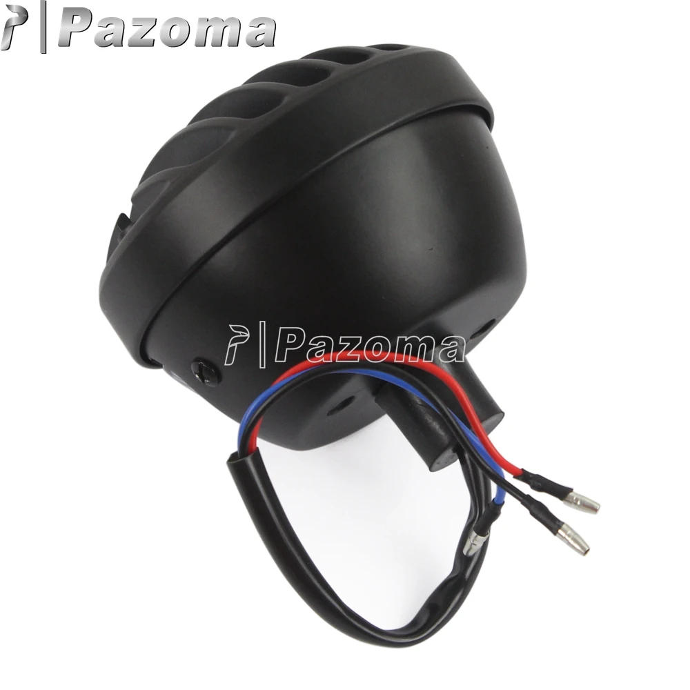 Black Motorcycle Aluminum Grille Shade Tail Stop Brake Light License Plate for Harley Chopper Bobber Cafe Racer Taillight |