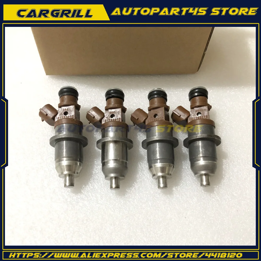 4 шт. Форсунка топливного инжектора для Mitsubishi Pajero IO H67W H77W 4G93 4G94 Pinin 2 0 OEM:E7T05072
