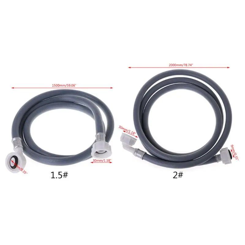 

Washing Machine Dishwasher Inlet Pipe Water Feed Fill Hose With 90 Degree Bend Water Inlet Pipe