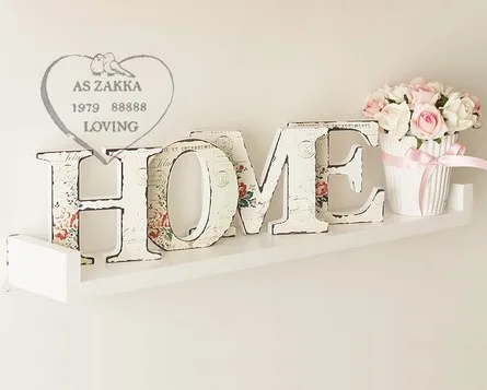 Бесплатная доставка! &quotHOME&quot Lettter деревянная мебель Деревянный Письмо домашнего