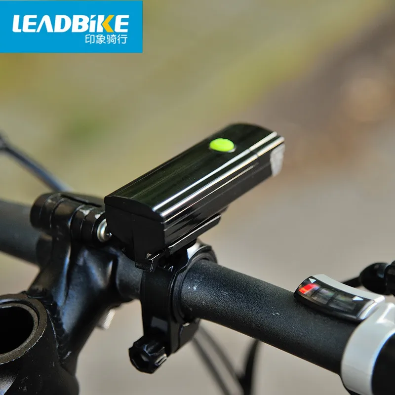 Сверхъяркий передний светодиодный фонарь Leadbike для велосипеда водонепроницаемый
