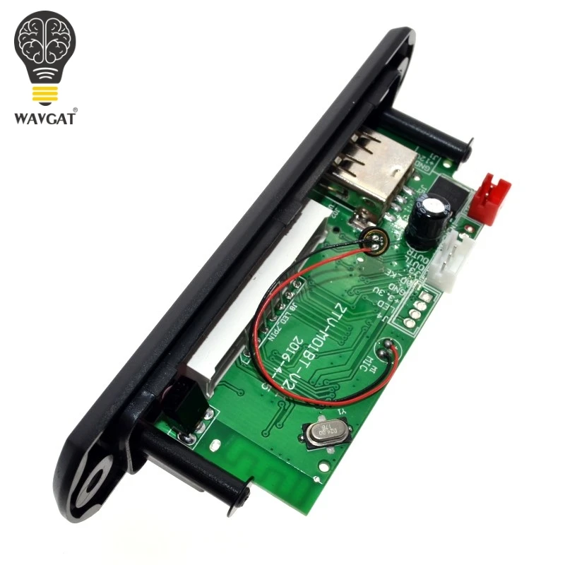 Плата декодирования WAVGAT Bluetooth MP3 модуль со слотом для SD карты/USB/FM/Удаленный платы