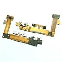 5pcslot usb charging dock flex cable for lenovo yoga tablet 2 1050 1050f charger port connector board replacement parts