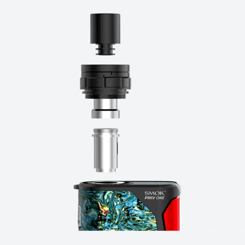 Vape SMOK Priv One Kit испаритель электронная сигарета механический бокс мод с емкостью Aio