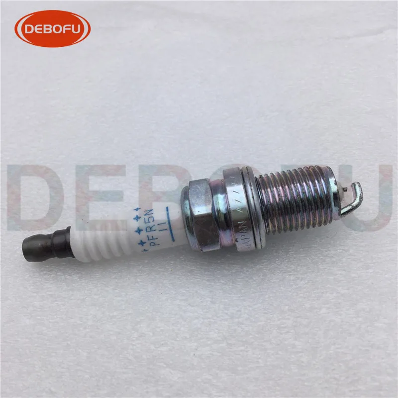 8 шт./лот иридиевая Свеча зажигания 27410-37100 PFR5N-11 для Hyundai Elantra Santa Fe Tucson Kia Optima 2741037100
