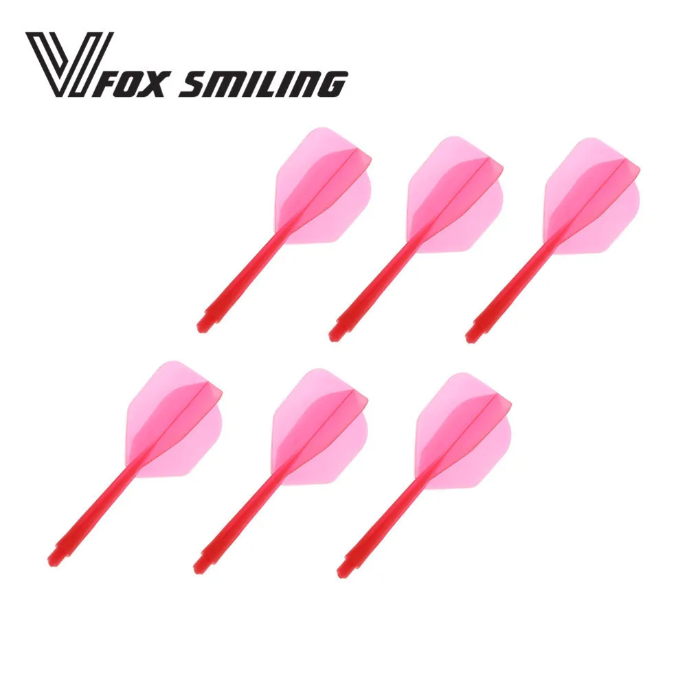 6pcs red 9/6 шт Мягкая Дротика в одном полете прочная анти-падение профессиональная Дротика 2BA винт с очень хорошим качеством - Цвет: 6pcs red