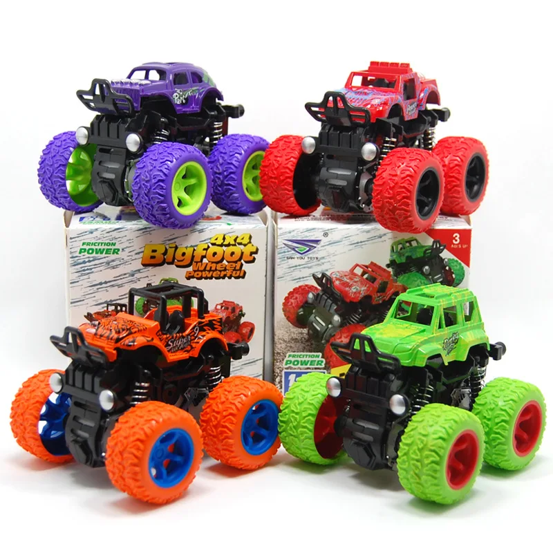 

[Оптовая цена] Детские Машинки Игрушки RC Monster Truck инерции внедорожник трения Мощность транспортных средств 1 шт. автомобиль детские игрушки