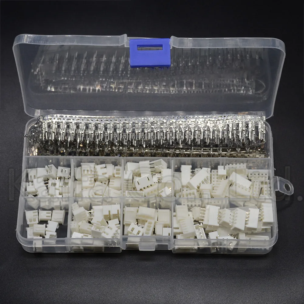 560 шт. XH 2 54 2p 3p 4p 5pin мм клеммный комплект корпус штырьковый разъем JST разъемы