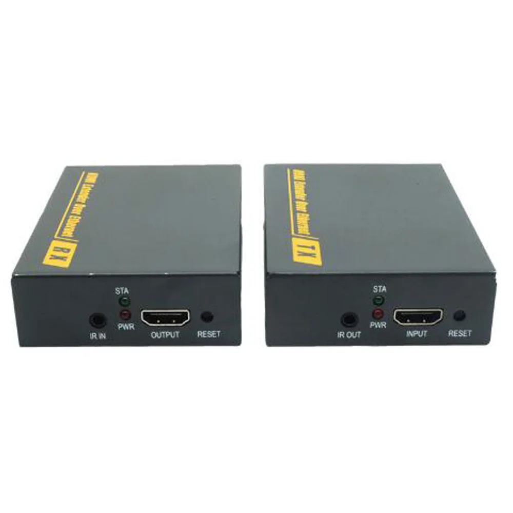 PUZHIJIE Новый HDMI удлинитель IP по Cat5 Cat5e Cat6 Cat7 IR Extensor UTP/STP LAN сетевой Ethernet TCP/IP |