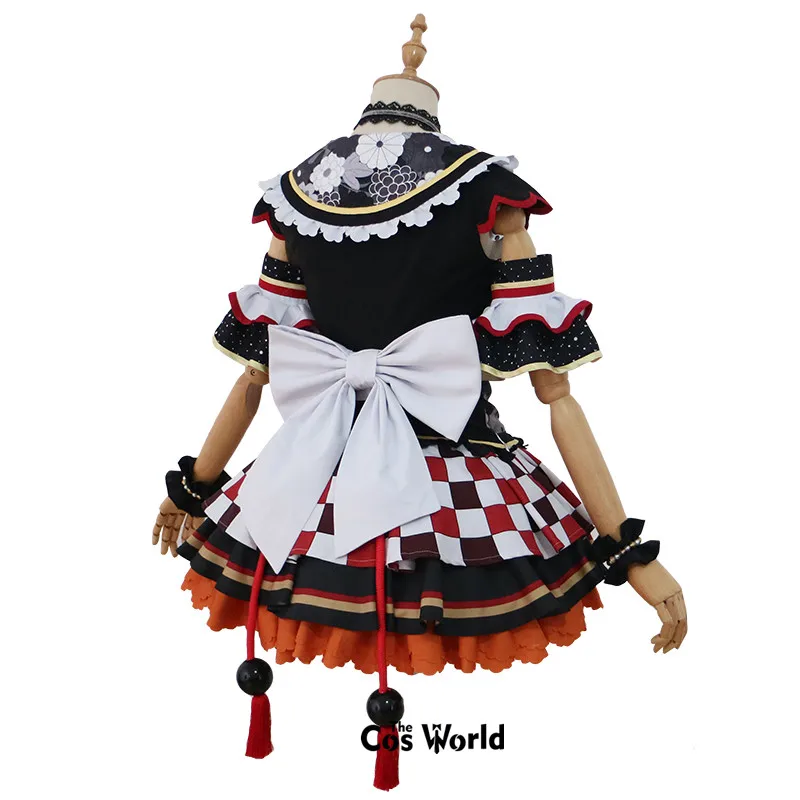 Прекрасно! Солнечный свет! Фартук для горничной Aqours Takami Chika платье Униформа аниме