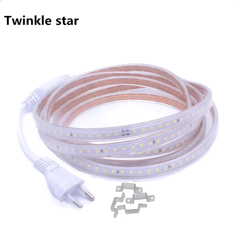 220В 230В 240В 4000 к Светодиодная лента Водонепроницаемая ip67 ip68 120led/m 2835 smd природа