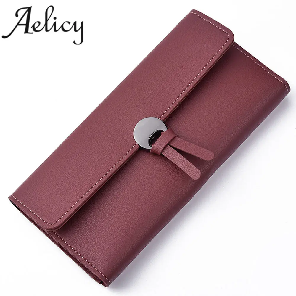 Aelicy модный кожаный кошелек сумка клатч для досуга роскошный брендовый