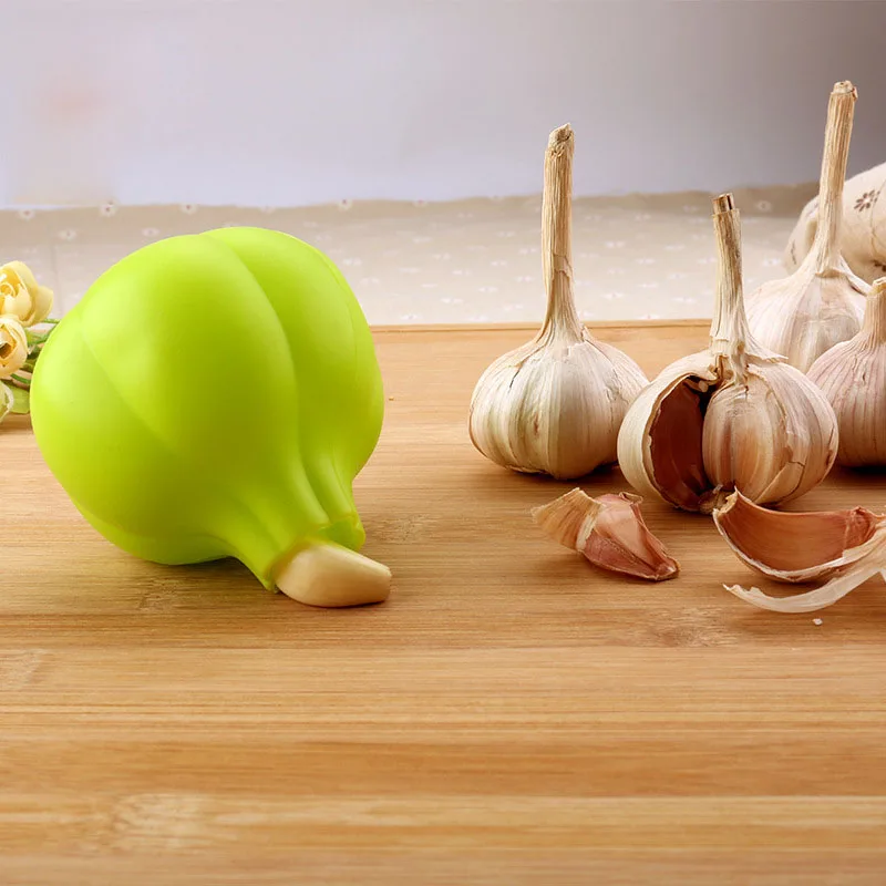 Silicone Onion Peeler Chopper Garlic Clove Peeling Pressing Tool for Kitchen MU | Дом и сад