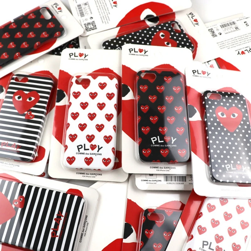 Япония модного бренда CDG играть Commes des Garcons влюбленными глазами Luminou Телефон чехол