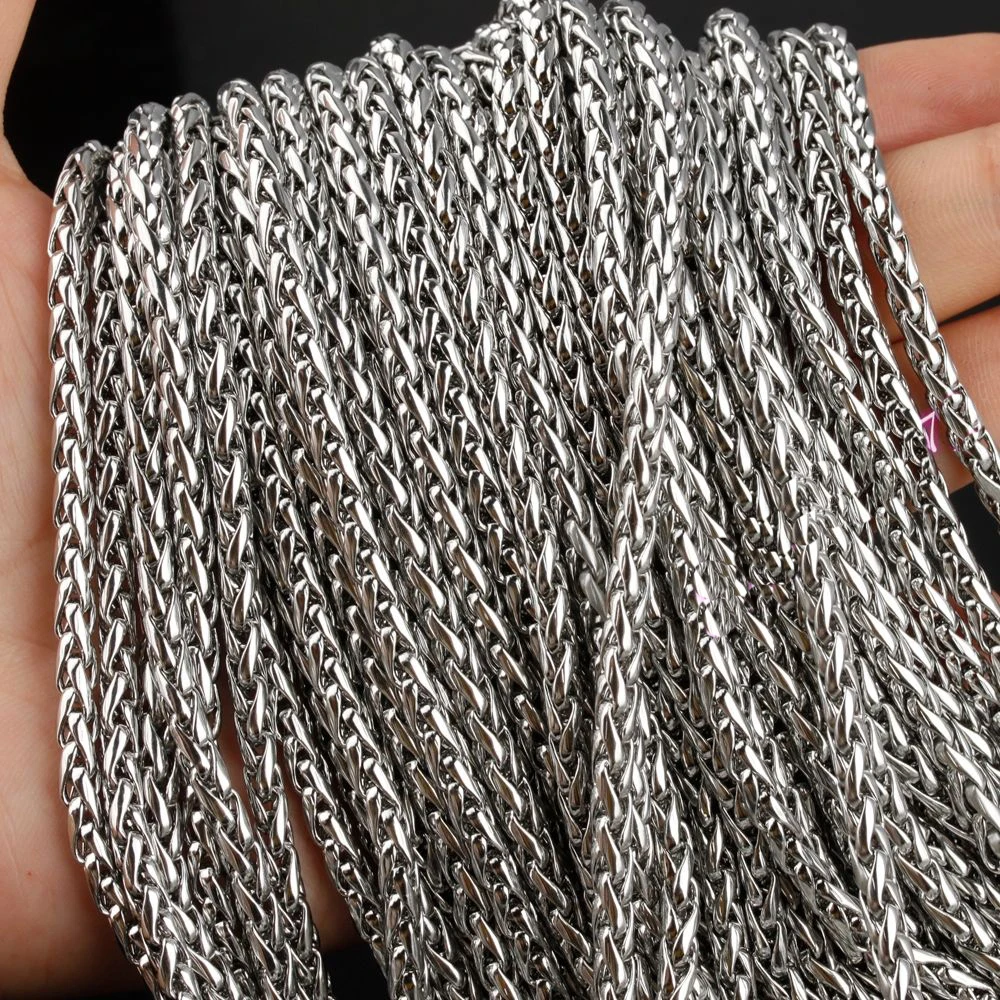 10 метров новый горячий продавать оптом серебро из нержавеющей стали пшеничная