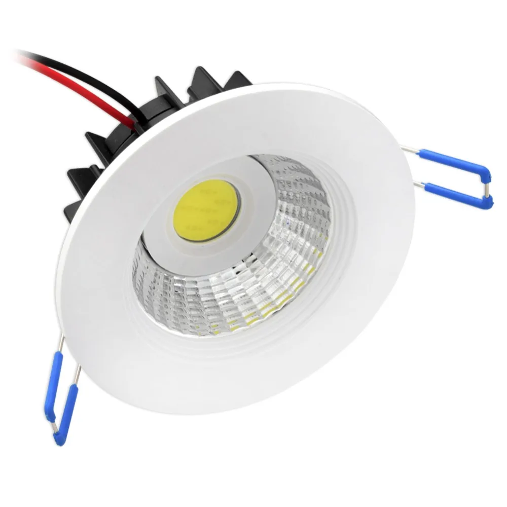 Dimmable W 7W 9W 12W 15W 20W 25W led downlight COB Ceiling Spot Lights LED ceiling Recessed lamp Indoor Lighting+LED Driver | Лампы и