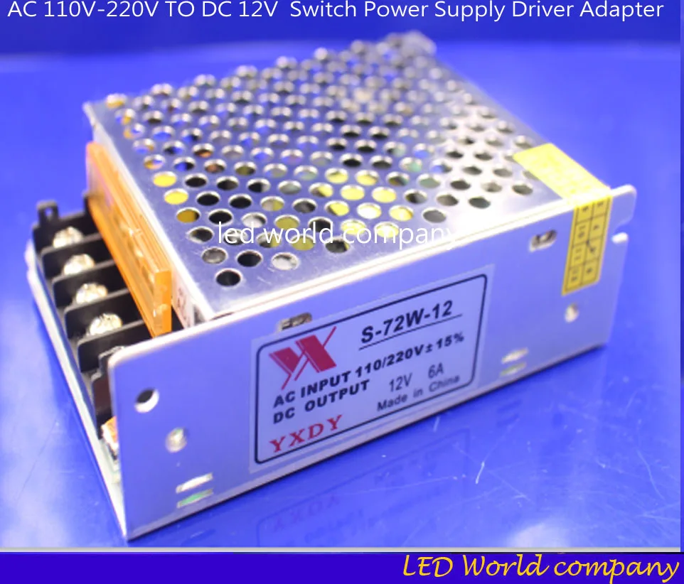 Прямая продажа с фабрики адаптер питания для светодиодных лент 12 в пост. Тока 1 а/1