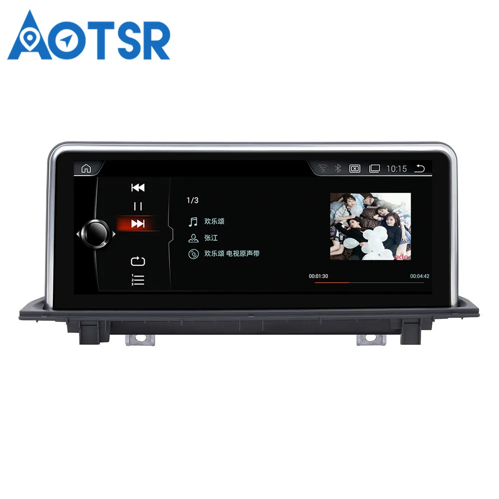 Aotsr 10 25 ''сенсорный экран Android 8 1 автомобильный без DVD плеера GPS навигация для BMW X1