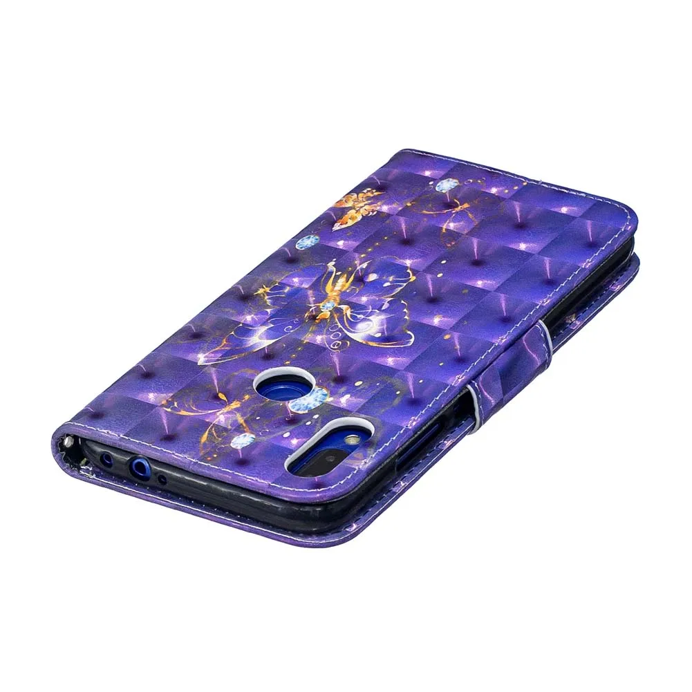 3D чехол для Xiaomi Redmi Note 7 5 5A 6 Pro с откидной крышкой телефона кожаный Note7 Note6 Note5 Note5A