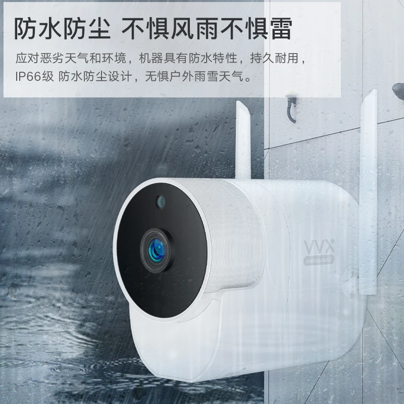 Новинка, Xiaomi Xiaovv 1080 P, наружная панорамная камера, камера наблюдения, беспроводная, WIFI, высокое разрешение, ночное видение, работает с Mijia