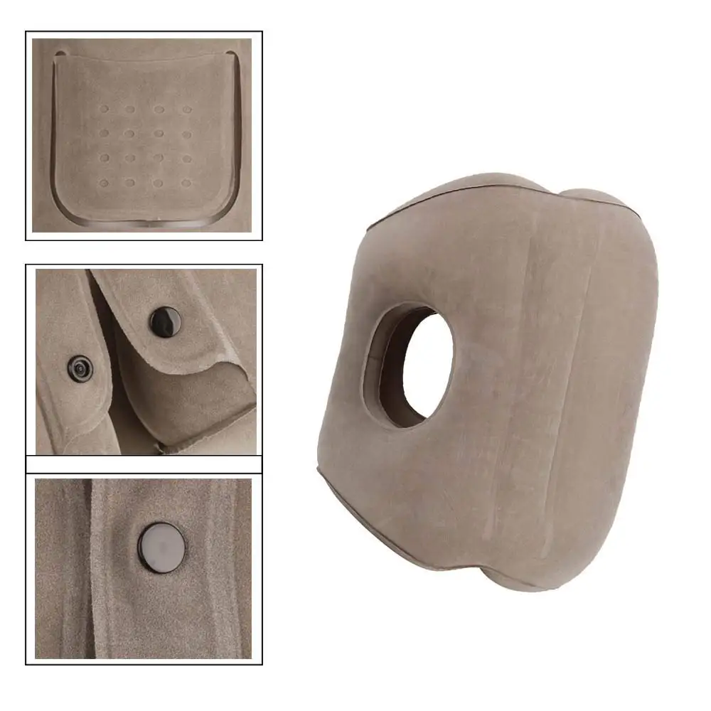 

Head Supporting Travel Pillow Multifunction Inflatable Travel Pillows for Sleeping on Airplane Train Bus Office