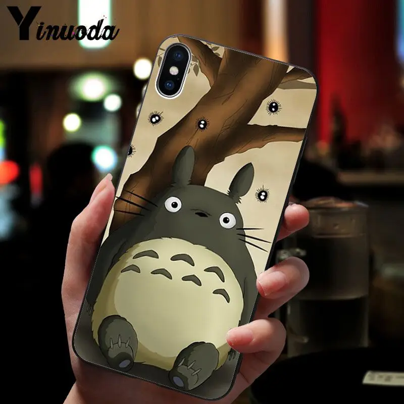 Yinuoda Мой сосед Тоторо пользовательские фото мягкий чехол для телефона Apple iPhone 8 7 6