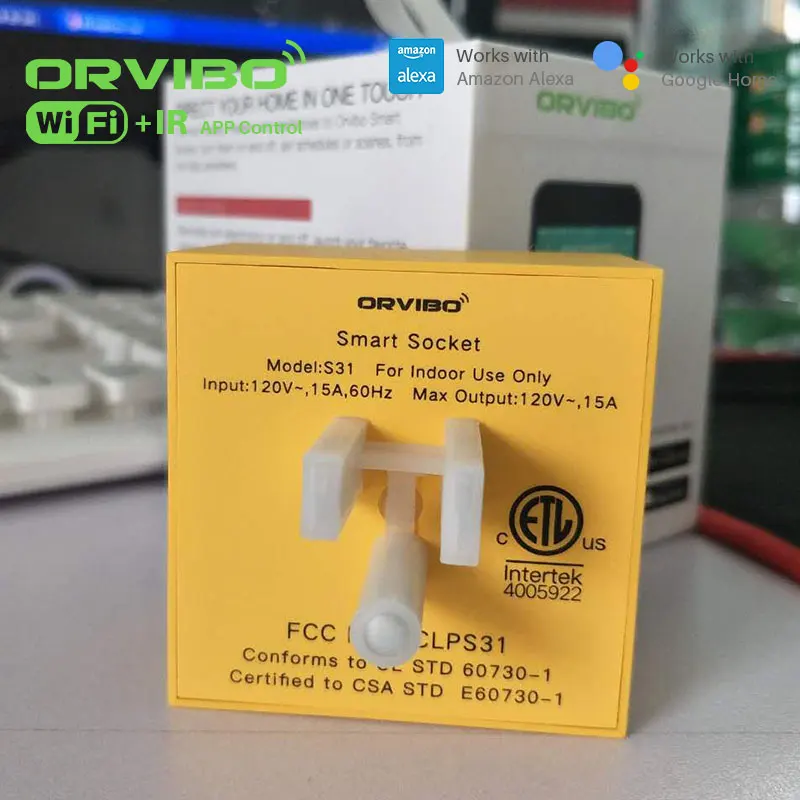 Orvibo S31 Wi-Fi розетка работает с Amazon Alexa беспроводная версия пульт дистанционного управления таймер Выключатель питания для автоматизации умного дома