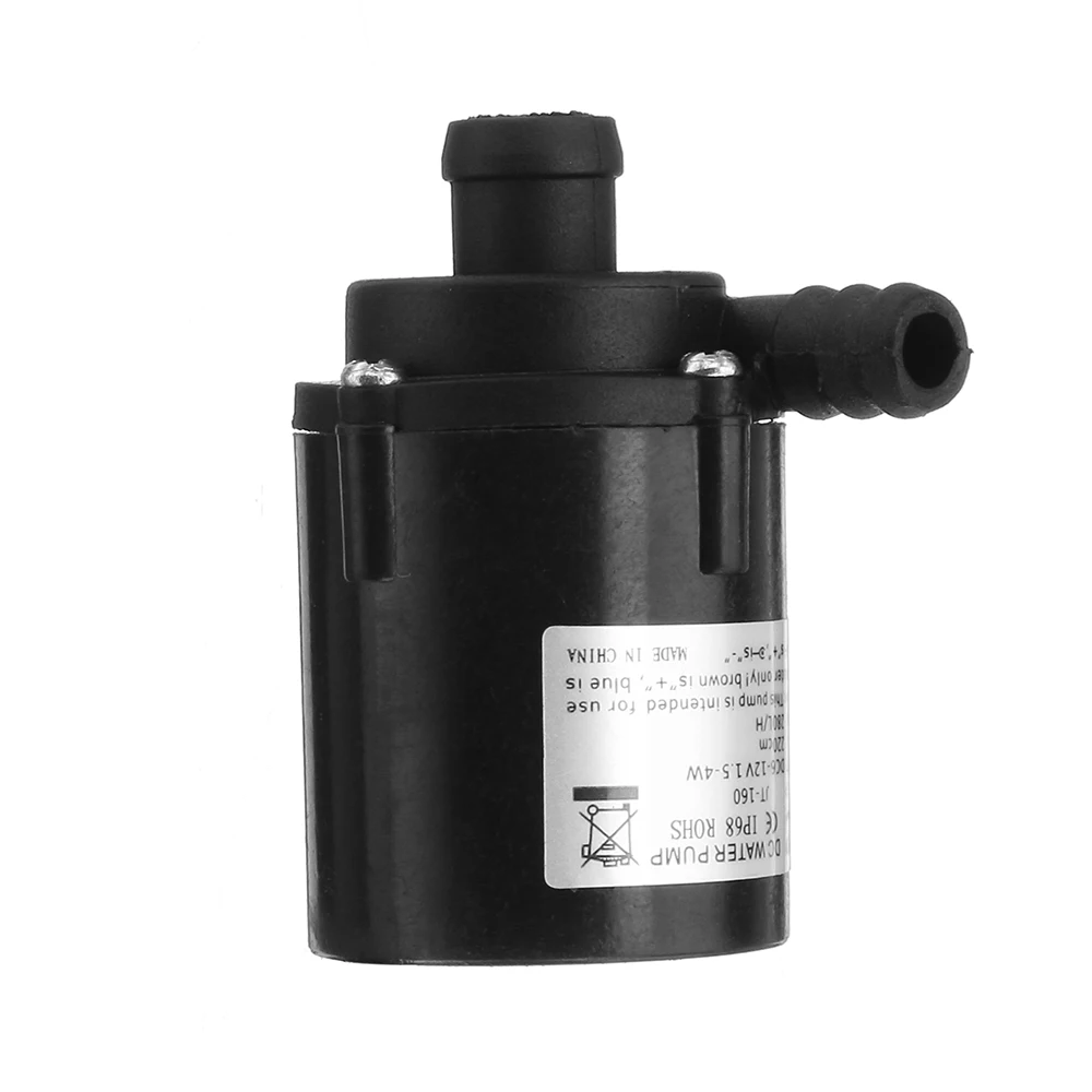JT-160A водяной насос 12V 280L/H DC 5 5x2 1 с внутренней вилкой Бесщеточный погружной Новинка