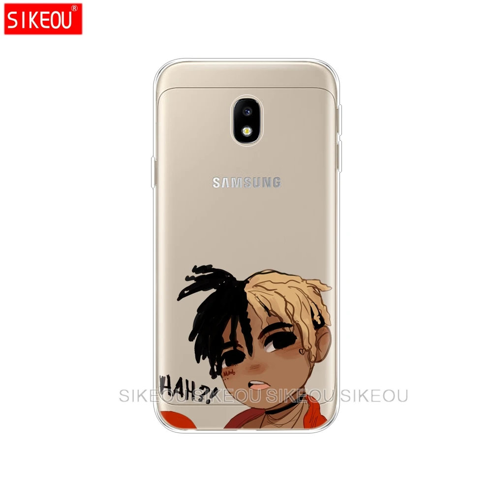 Силиконовый чехол для телефона Samsung Galaxy J3 J5 J7 2017 года J330 J530 J730 PRO j2 2018 Xxxtentacion задней