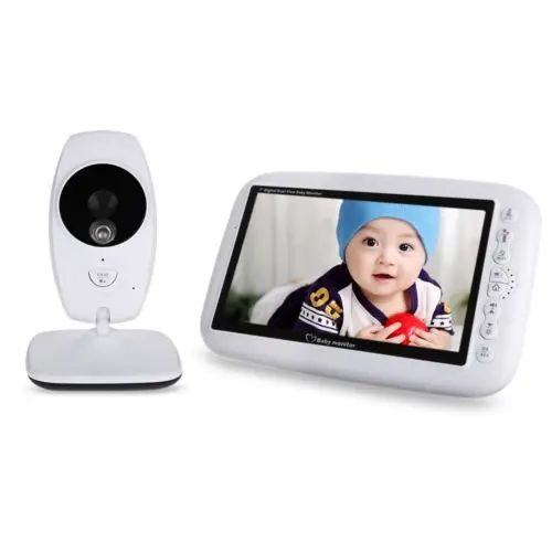 1 camera 1 monitor 2,4G беспроводной 7," дюймовый TFT ЖК-монитор двойной вид видео Детский Монитор инфракрасного ночного видения датчик температуры двухсторонний разговор - Цвет: 1 camera 1 monitor