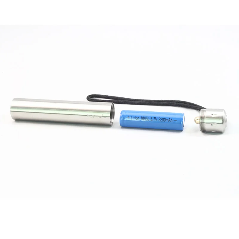 FITECH-POP Stainless Steel rechargeable Cree Q5 160 LM outdoor LED Flashlight 18650 battery | Лампы и освещение