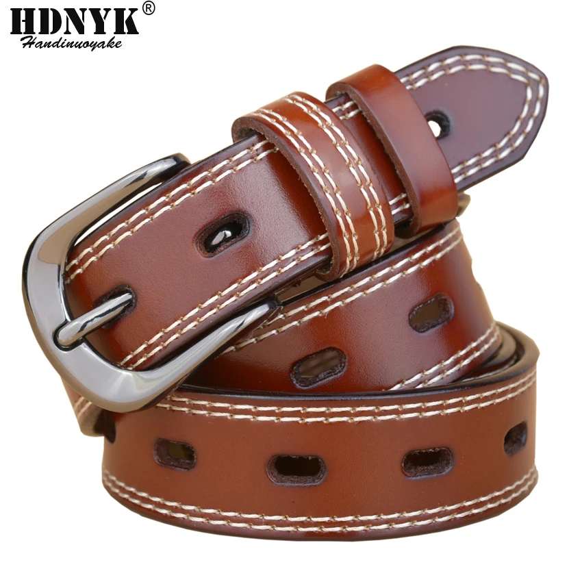 Женский ремень из воловьей кожи брендовый дизайнерский в стиле ретро модные