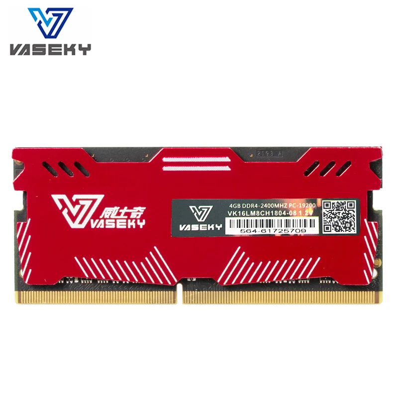 Vaseky 4GB 8GB 4G 8G лэптоп ноутбук Память RAM Модуль памяти компьютер PC4 DDR4 16GB 2133MHZ 2400 MHZ 2666