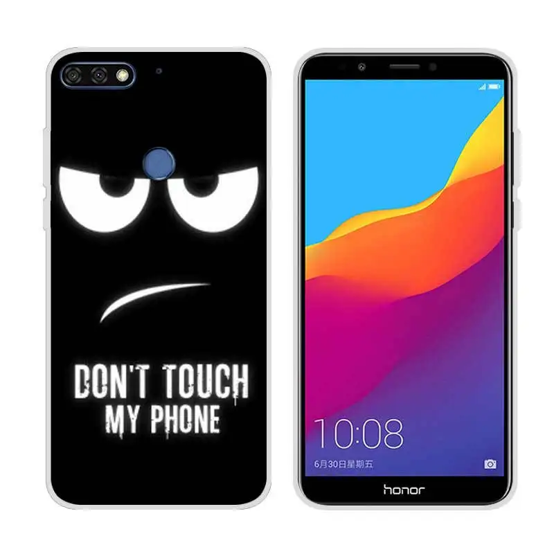 Чехол для Huawei Y7 Pro 2018 чехол мягкий ТПУ телефона Y7Pro Y 7 силиконовый |