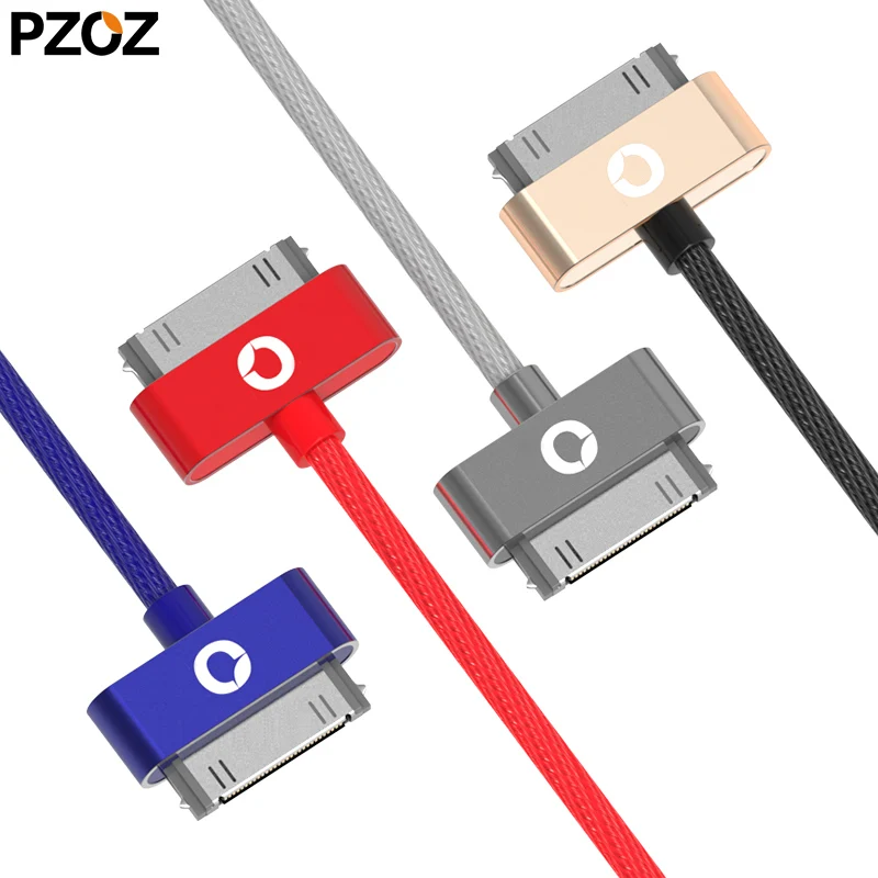 PZOZ usb кабель для iphone 4s Зарядное устройство usb кабель Быстрая зарядка для iphone 4 s iPod Touch Nano iphone 4 30 pin адаптер кабель синхронизации данных