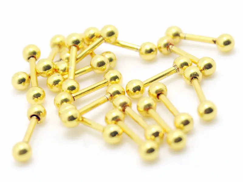 10 шт. серьги гвоздики из нержавеющей стали 3 мм|3mm balls|stud piercingpiercing jewelry |