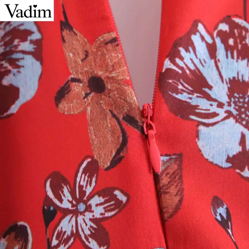 Вадим женские стильные V шеи комбинезоны пояса карманы на молнии сзади с коротким