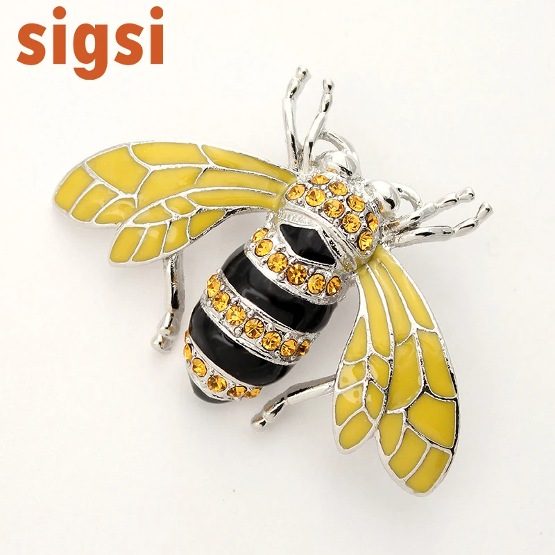 100 шт./партия броши в виде пчелы|bee brooch pin|brooch pinswholesale pins |